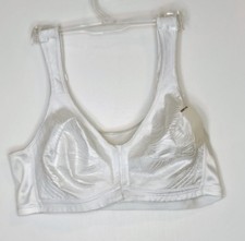 Playtex 18 Hour Wirefree Bra Posture Boost Back Smoothing E525 White 42B NWT