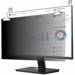 V7 Screensentry PS215W9AM Anti-Glare Privacy Screen Filter Taa Compliant for 54.