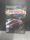 Need For Speed Carbon PS2 Playstation 2 Game Complete W /Manual, Good Free Ship