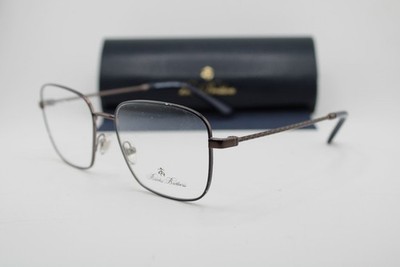 NEW BROOKS BROTHERS BB 1094 1019 BLUE GUNMETAL AUTHENTIC EYEGLASSES 55-17
