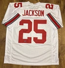 Bo Jackson Signed Autographed Ohio State Buckeyes White Football Jersey Coa