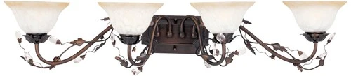 Elegante Collection 38 1/2" Wide Bronze Bathroom Fixture - Picture 2 of 3