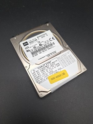 Toshiba MK8025GAS 80GB 2,5'' IDE ATA HDD Laptop Festplatte 4200RPM