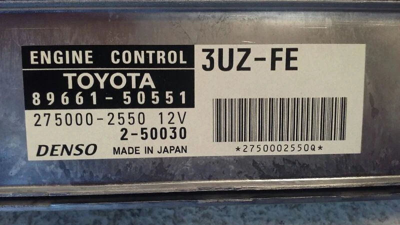 Engine ECM Electronic Control Module Fits 01 LEXUS LS430 919795 - Изображение 3 из 4