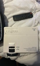 Vankyo White Desktop Projector Remote, Cables, Carrying Case, Adapter