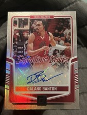 2024-25 Donruss Basketball Signature Series Dalano Banton #SS-DDB Auto