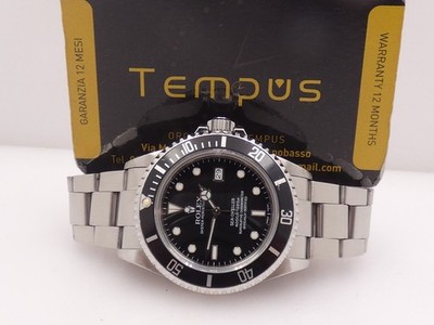 ROLEXROLEX SEA-DWELLER 4000 16660 TRIPLE SIX 1986 AUTOMATIK MIT ARMBAND STAHLUHR