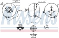 Nissens 996313 AusgleichsbehäLter, KüHlmittel FüR Porsche