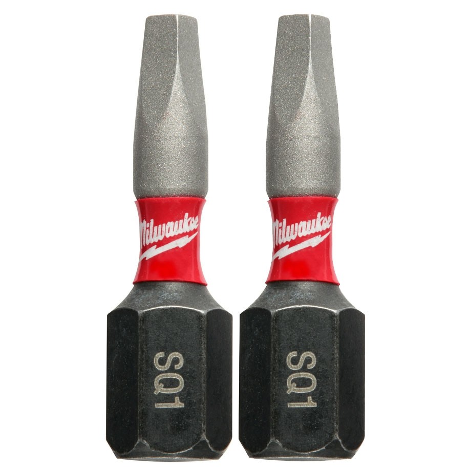 Биты-вкладыши Milwaukee 48-32-4421 SHOCKWAVE Impact с квадратной выемкой 1 - 2 упаковки 1790₽