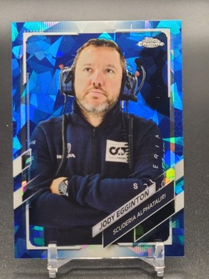 2021 Topps Chrome Sapphire Formula 1 F1 #89 Jody Egginton