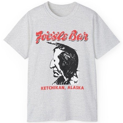 Retro Vintage Foc sle Bar Ketchikan Alaska Unisex Tee S-5XL