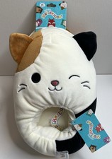 Squishmallows Cameron The Cat Slippers Size 6/7 Plush NWT