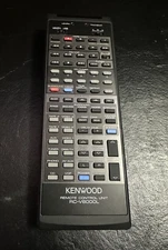 RARE Kenwood Home Audio Receiver Remote RC-V6000L (SEE PICTURES) NO BATTERIES