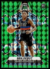 Marcus Sasser 2023-24 Panini Mosaic #264 Green Pistons Basketball Card