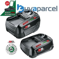 Bosch 18v Battery Twin Pack PBA 4.0 + 2.5Ah Batteries Lithium Kit Power For All