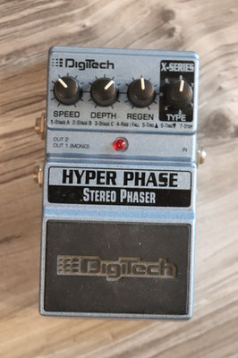 Digitech Hyper Phase Stereo Phaser, sehr guter Zustand