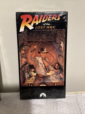 New VHS Indiana Jones Raiders Of The Lost Ark Sealed Harrison Ford