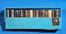 Matco Tools Usa 10 Piece Metric 14 Drive Deep 6 Point Socket Set 14-5mm Wtray