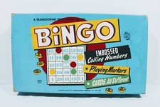 1948 Game Transogram Bingo