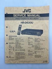 JVC HR-D620U Original Service Manual Free Shipping