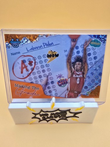 2024-25 Bowman Best U Labaron Philon Making the Grade Orange Mini Diamond /25