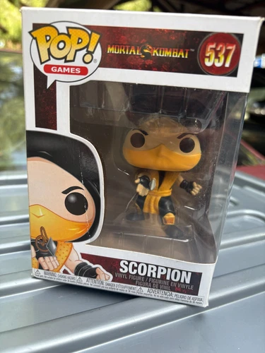 FUNKO POP GAMES MORTAL KOMBAT SCORPION, #537