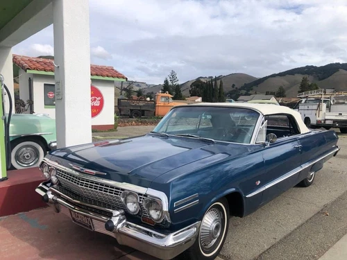 1963 Chevrolet Impala Convertible Ragtop, Interior like new, Body in great shape