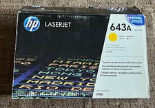 HP Q5952A 643A YELLOW TONER CARTRIDGE For 4700 Genuine New OEM Open Box