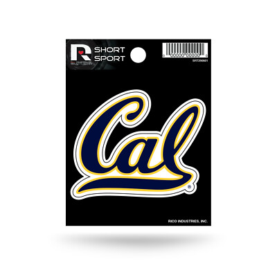 CAL Golden Bears 3'' x 2'' Die-Cut Decal Window, Car or Laptop! Free Shipping