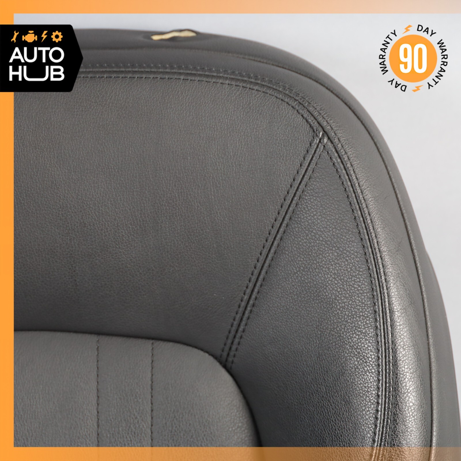 17-22 Maserati Ghibli M157 Front Right Top Upper Seat Cushion Black OEM 41k