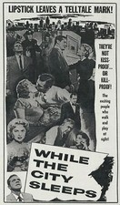 While The City Sleeps VHS VHS Tape 1990