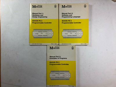 Klockner Moeller - SUCOS PS 3 Programmable Controller Parts 1-3 - 1987