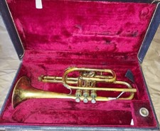 Roth Reynolds cornet. USA. Fair Condition. With case MP