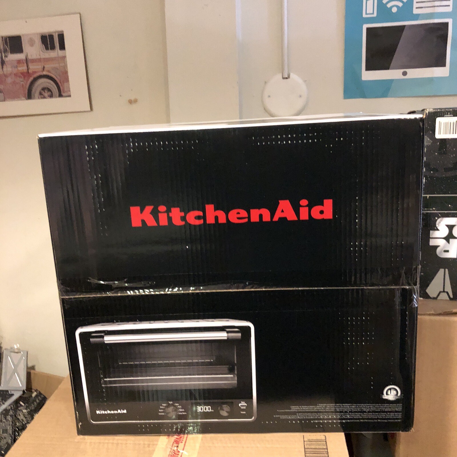 KitchenAid KCO124BM Digital Countertop Oven w/ Air Fry Black Matte NEW