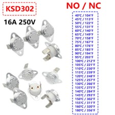 KSD302 Temperature Thermal Control Switch 40-170 Normally Open / Close 250V 16A