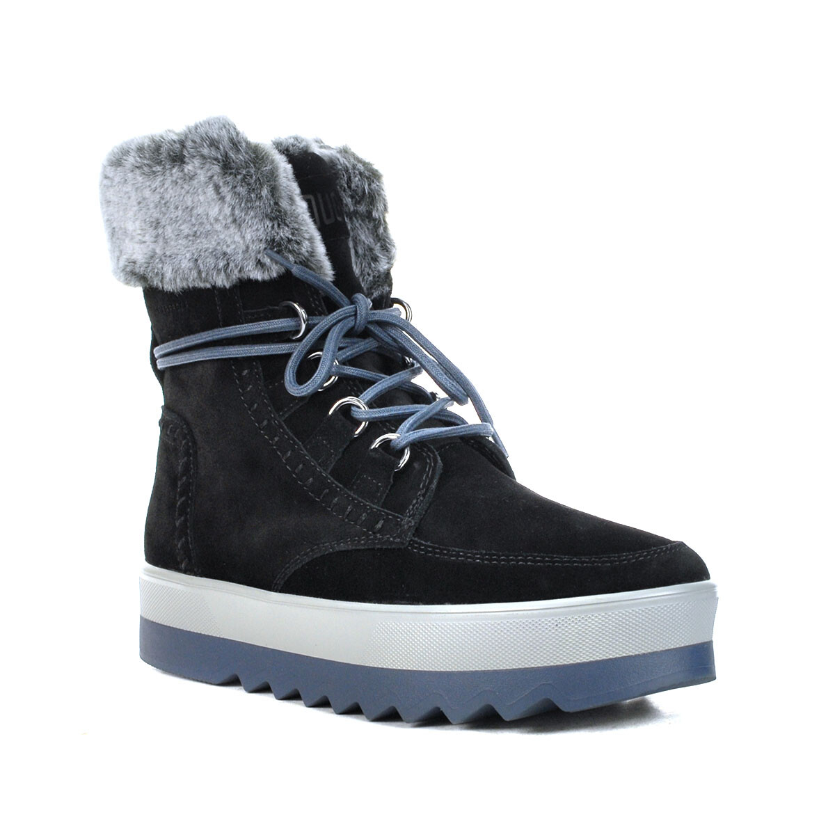 Cougar Shoes Women's Vanetta Black Suede Winter Boots