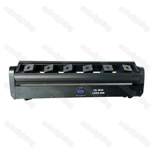 6 Head RGB Full Color Beam Moving Head Stage Laser Lighting DJ Disco Party Laser - Picture 5 of 7