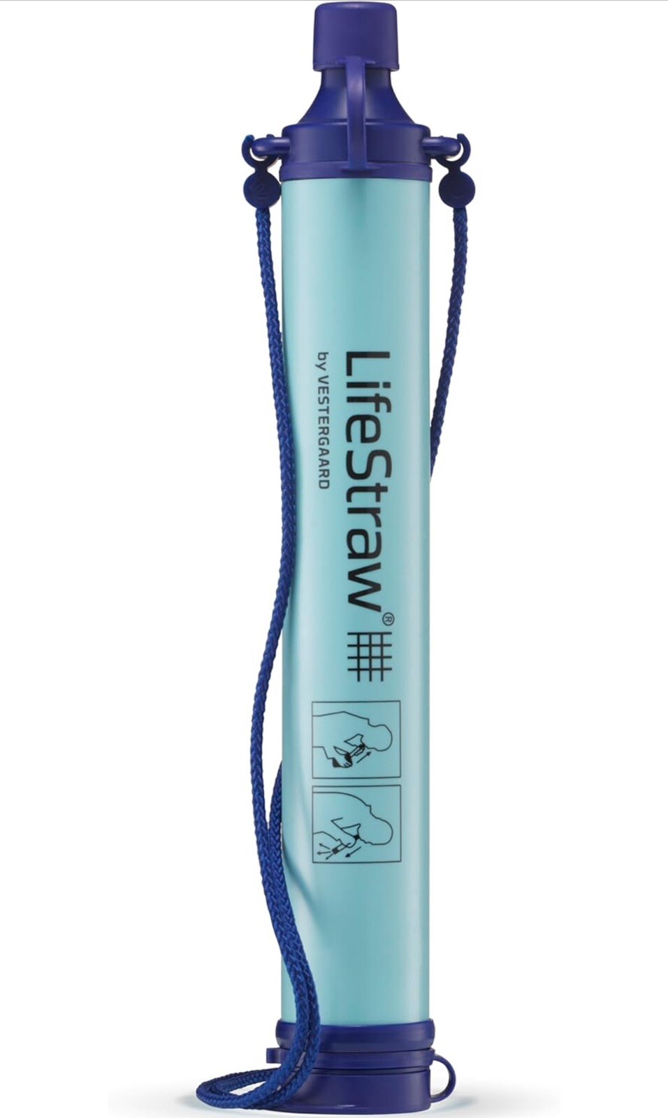 LifeStraw Personal Water Filter for Hiking Camping Travel Emergency Preparedness