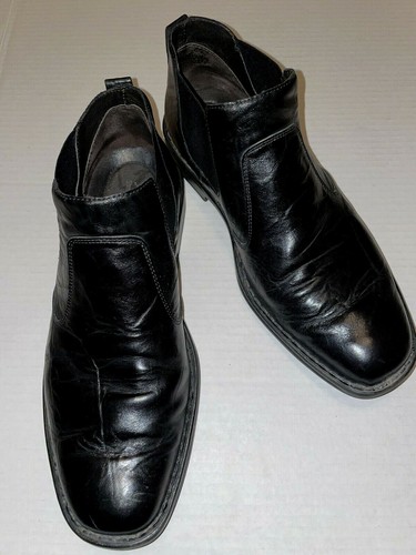 Josef Seibel Black Leather Shoes 