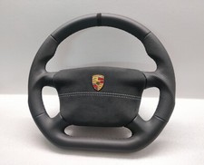 Porsche 996 986 993 911 Steering Wheel Custom Flat 4 Spoke NEW ALCANTARA BAND