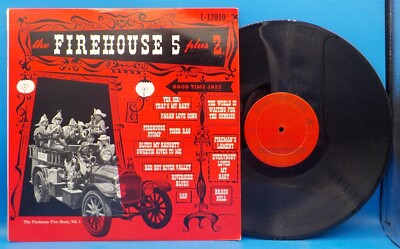 Firehouse Five Plus 2 LP ''The Firehouse Five Story Vol. 1'' NM BX8A