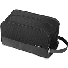 ToiletryShaving Bag for Men Hanging Dopp Kit Water Resistant Small for Travel...