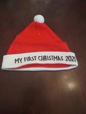 My First Christmas 2021 Baby Hat