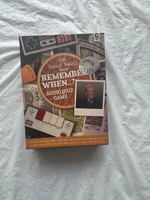 Remember When...? - CD Audio Quiz Spiel - Hosted By Sir David Frost Preowned 2009