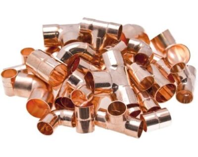 15 MM KUPFER ENDZUFÜHRUNG SANITÄR/DIY/KUPFER ROHR X 50 GEMISCHTE FITTING RESTPOSTEN