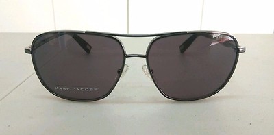 Unisex MARC JACOBS MJ352/S Gunmetal Gray DESIGNER Aviator  display picture 2