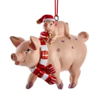 Pig & Piglet Ornament