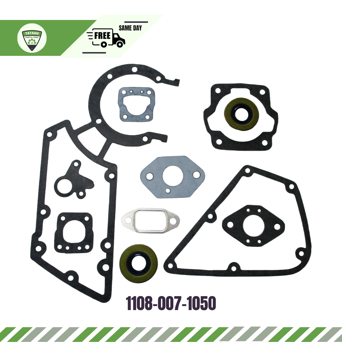1108-007-1050 Fits STIHL 08S BT360 TS350 TS360 Gasket Set with Seal