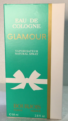 Glamour Eau de Cologne Bourjois for Unisex 84ml New in Unsealed