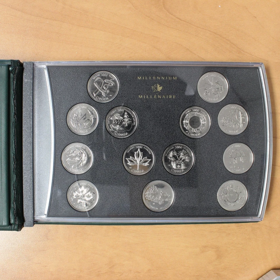 2000 Canada 25c Prooflike Millennium Special Edition Coin Set - Image 3 of 4
